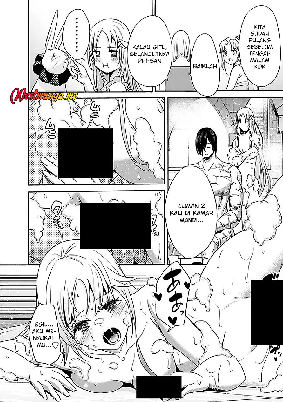 Uragirareta S Rank Boukensha no Ore wa, Aisuru Dorei no Kanojora to Tomoni Dorei dake no Harem Guild o Tsukuru Chapter 120 Bahasa Indonesia